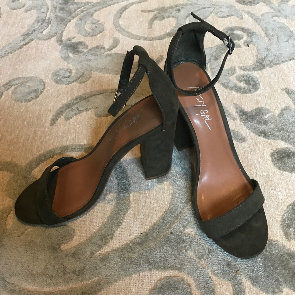 Nasty Gal Take the Strap Heels
